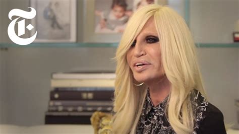 donatella versace interviews